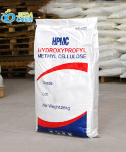 25kg woven bag packaging of HPMC powder in a moisture-proof warehouse