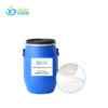 Peg-40 Hydrogenated Castor Oil in a 60kg blue drum with White paste Peg-40 Hydrogenated Castor Oil poured out on the side