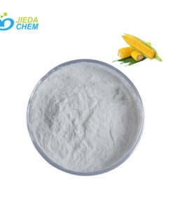 Modified Corn Starch powder in glass plate