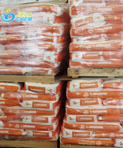 The arginine piled up in pallets