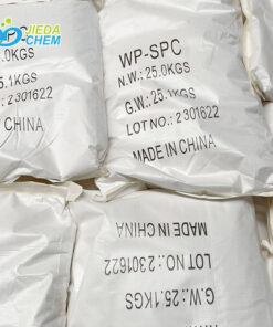 25kg bagged sodium percarbonate piled up together